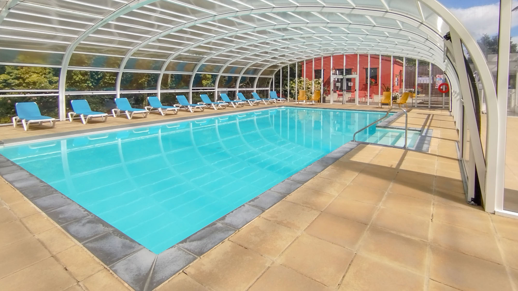 piscine chauffee dans le golfe du morbihan