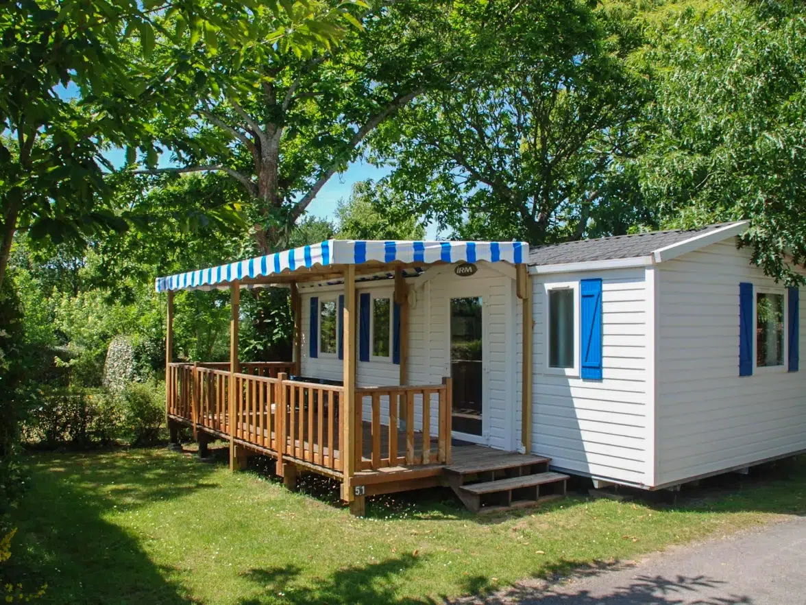 mobil home confort camping La Blanche Hermine